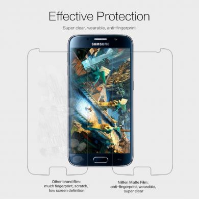 Антибликовая пленка NILLKIN Anti-Glare для Samsung Galaxy S6 (G920)