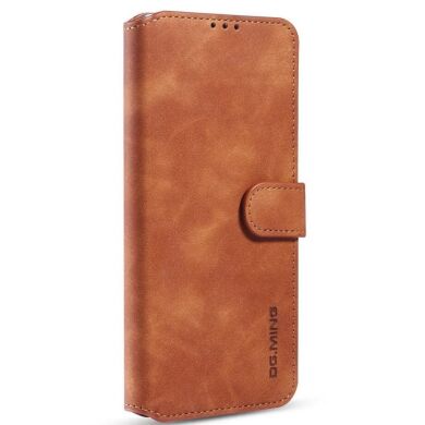 Чехол DG.MING Retro Style для Samsung Galaxy A52 (A525) / A52s (A528) - Brown