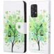 Чехол-книжка Deexe Color Wallet для Samsung Galaxy A73 (A736) - Green Tree. Фото 1 из 5