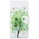 Чехол-книжка Deexe Color Wallet для Samsung Galaxy A73 (A736) - Green Tree. Фото 2 из 5