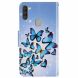 Чехол-книжка Deexe Color Wallet для Samsung Galaxy M11 (M115) - Vivid Butterflies. Фото 2 из 5