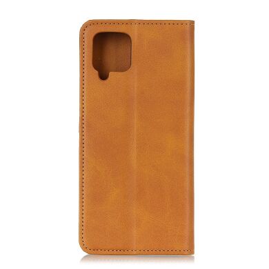 Чехол-книжка Deexe Wallet Case для Samsung Galaxy A12 (A125) / A12 Nacho (A127) / M12 (M127) - Brown