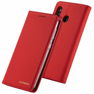 Чехол-книжка LC.IMEEKE LC-002 для Samsung Galaxy A20e - Red