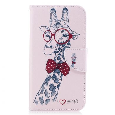 Чехол-книжка UniCase Color Wallet для Samsung Galaxy J5 2017 (J530) - Giraffe Pattern