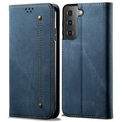 Чехол-книжка UniCase Jeans Wallet для Samsung Galaxy S21 (G991) - Blue
