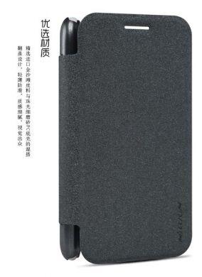 Чехол NILLKIN Sparkle Series для Samsung Galaxy J1 (J100) - Black