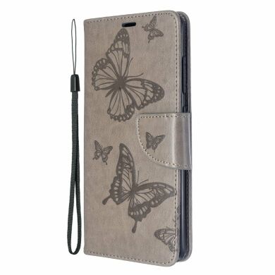 Чехол UniCase Butterfly Pattern для Samsung Galaxy A51 - Grey