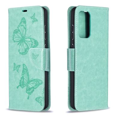 Чехол UniCase Butterfly Pattern для Samsung Galaxy A72 (А725) - Green