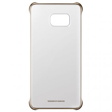 Чехол Clear Cover для Samsung Galaxy S6 edge+ EF-QG928CBEGRU - Gold
