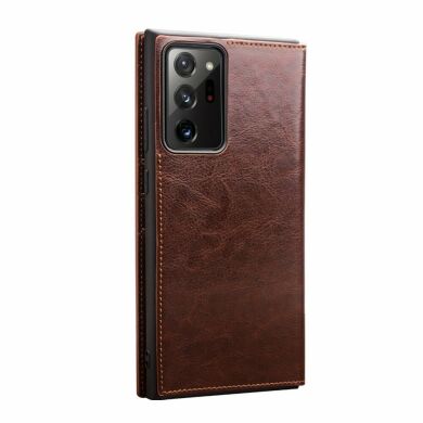 Кожаный чехол QIALINO Classic Case для Samsung Galaxy Note 20 Ultra (N985) - Brown