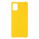 Пластиковый чехол Deexe Hard Shell для Samsung Galaxy A31 (A315) - Yellow. Фото 1 из 5