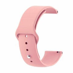 Ремешок Deexe Flexible Watch Band для Samsung Watch Active / Active 2 40mm / Active 2 44mm - Pink
