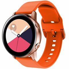 Ремінець Deexe Soft Silicone для годинників з шириною кріплення 20мм - Orange