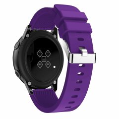 Ремінець UniCase Twill Texture для Samsung Watch Active / Active 2 40mm / Active 2 44mm - Purple