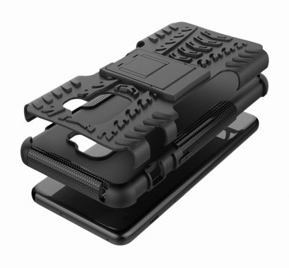 Защитный чехол UniCase Hybrid X для Samsung Galaxy A8 2018 (A530) - Black