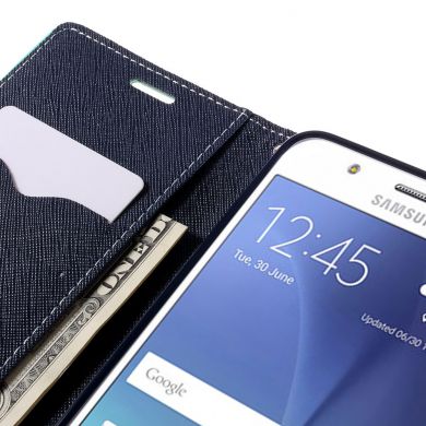 Чехол MERCURY Fancy Diary для Samsung Galaxy J5 2016 (J510) - Turquoise