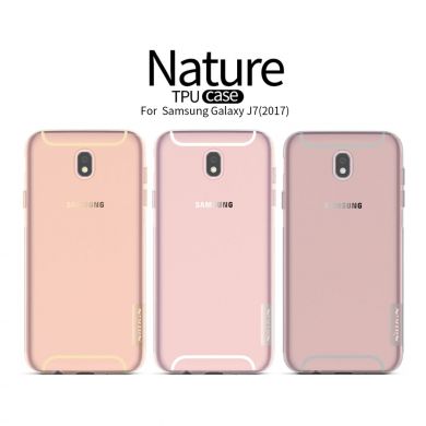 Силиконовый (TPU) чехол NILLKIN Nature для Samsung Galaxy J7 2017 (J730) - Transparent