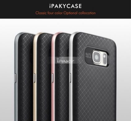 Чехол IPAKY Hybrid Cover для Samsung Galaxy S7 edge (G935) - Silver