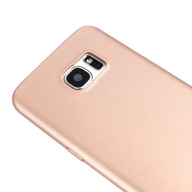 Силиконовый чехол X-LEVEL Matte для Samsung Galaxy S7 edge (G935) - Gold
