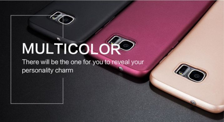 Силіконовий чохол X-LEVEL Matte для Samsung Galaxy S7 edge (G935) - Gold