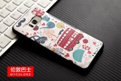 Cиликоновый чехол UniCase Color для Samsung Galaxy S8 Plus (G955) - London City