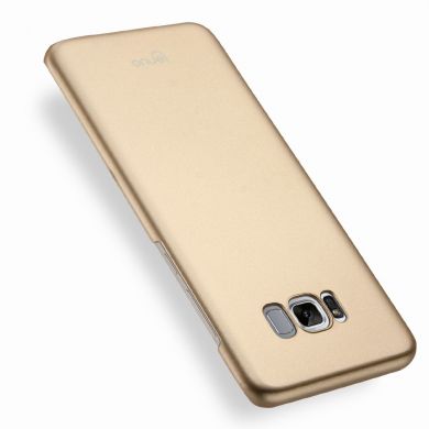 Пластиковый чехол LENUO Silky Touch для Samsung Galaxy S8 (G950) - Gold