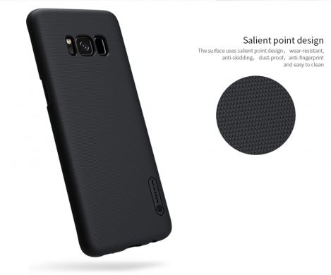 Пластиковый чехол NILLKIN Frosted Shield для Samsung Galaxy S8 (G950) - Black
