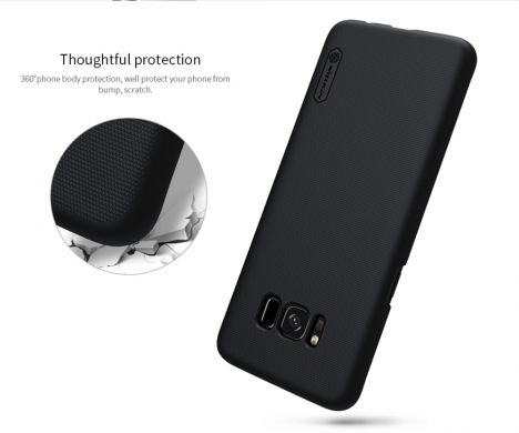 Пластиковый чехол NILLKIN Frosted Shield для Samsung Galaxy S8 (G950) - Brown