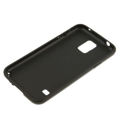 Силиконовая накладка Deexe Cube Pattern Samsung Galaxy S5 (G900) - Black