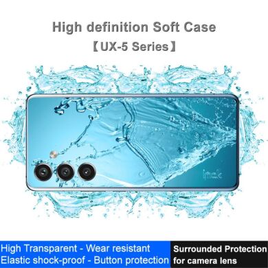 Силіконовий (TPU) чохол IMAK UX-5 Series для Samsung Galaxy A05s (A057) - Transparent