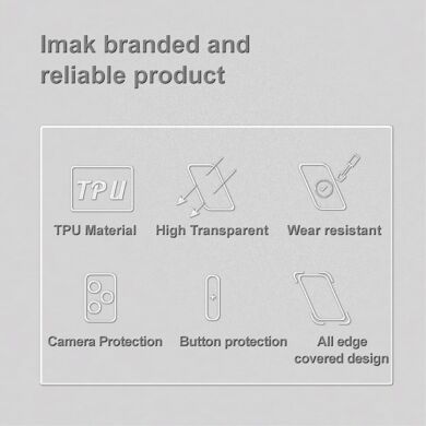 Силиконовый чехол IMAK UX-5 Series для Samsung Galaxy A05s (A057) - Transparent