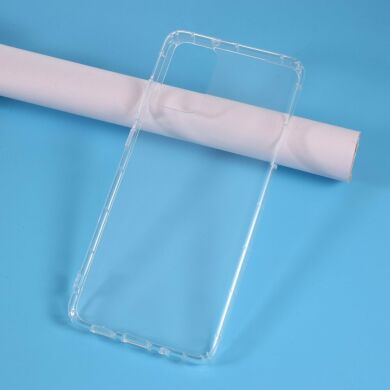 Силиконовый (TPU) чехол Deexe Clear Cover для Samsung Galaxy S20 Plus (G985) - Transparent