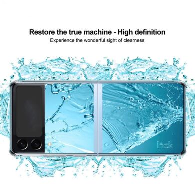 Силіконовий (TPU) чохол IMAK UX-6 Series для Samsung Galaxy Flip 3 - Transparent