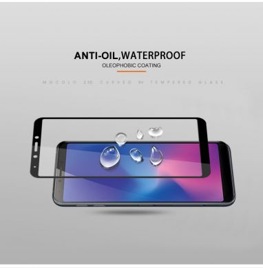 Защитное стекло MOCOLO 3D Silk Print для Samsung Galaxy A6s - White