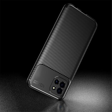 Защитный чехол Deexe Fusion для Samsung Galaxy A03 (A035) - Black