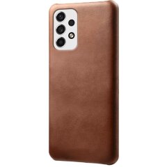 Захисний чохол Deexe Leather Back Cover для Samsung Galaxy A53 (А536) - Brown