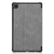 Защитный чехол Deexe Leather Stand для Samsung Galaxy Tab A7 Lite (T220/T225) - Grey. Фото 2 из 9