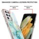Защитный чехол Deexe Marble Style для Samsung Galaxy S21 Ultra (G998) - Rose Gold. Фото 4 из 4