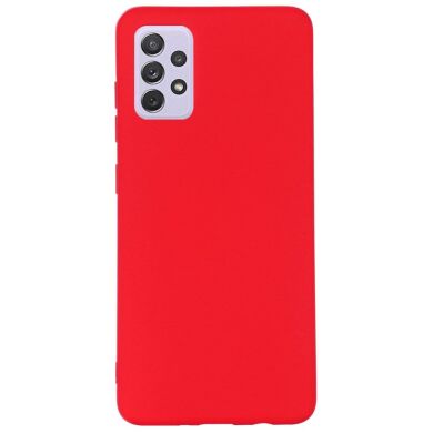 Защитный чехол Deexe Silicone Case для Samsung Galaxy A73 (A736) - Red