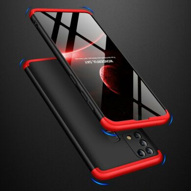 Защитный чехол GKK Double Dip Case для Samsung Galaxy M31 (M315) - Black / Red