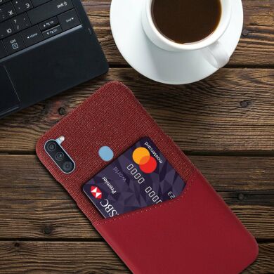 Защитный чехол KSQ Business Pocket для Samsung Galaxy A11 (A115) - Red