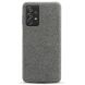 Защитный чехол KSQ Cloth Style для Samsung Galaxy A73 - Grey. Фото 3 из 6