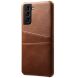 Защитный чехол KSQ Pocket Case для Samsung Galaxy S21 FE (G990) - Brown. Фото 2 из 6