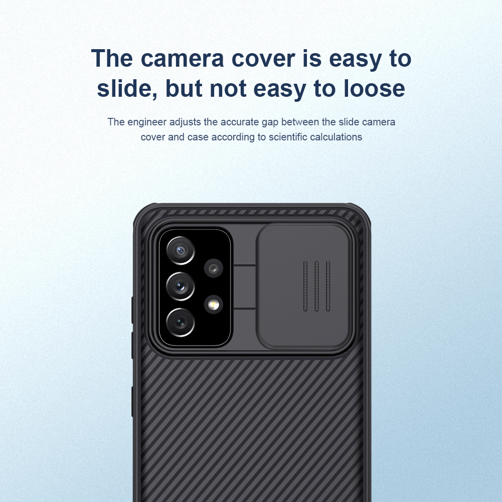 Захисний чохол NILLKIN CamShield Pro для Samsung Galaxy A72 (А725) - Black