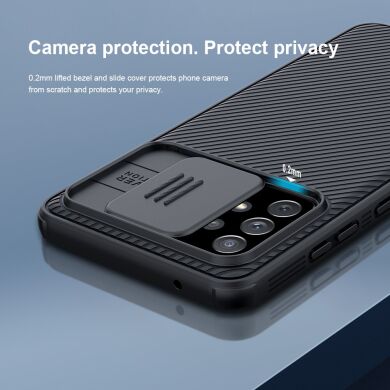Защитный чехол NILLKIN CamShield Pro для Samsung Galaxy A72 (А725) - Blue
