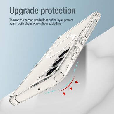 Защитный чехол NILLKIN Nature TPU Pro Magnetic для Samsung Galaxy S23 Plus (S916) - Transparent