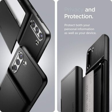 Защитный чехол Spigen (SGP) Slim Armor CS для Samsung Galaxy S21 Plus (G996) - Black