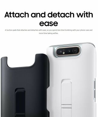 Защитный чехол Standing Cover для Samsung Galaxy A80 (A805) (EF-PA805CWEGRU) - White