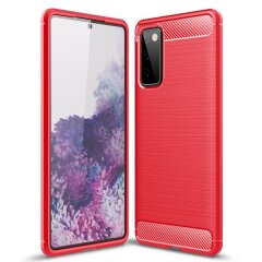 Захисний чохол UniCase Carbon для Samsung Galaxy S20 FE (G780) - Red