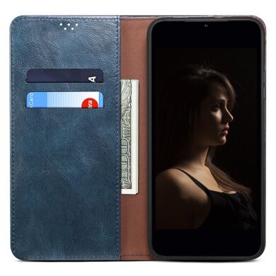 Защитный чехол UniCase Leather Wallet для Samsung Galaxy S24 Plus - Blue